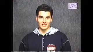 DAVID QUERAL PRESENTA VIDEOCLIPS A TVREUS    28-02-1992  - 1 Televisi&oacute; de Reus. Arxiu TV Reus