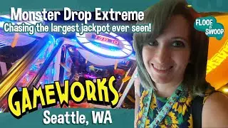 Chasing the Largest Monster Jackpot at Monster Drop Xtreme - GameWorks Seattle