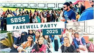 SBSS Farewell Party 2025 | Unforgettable Moment's for Students| White Farmhouse Karachi | Full Vlog