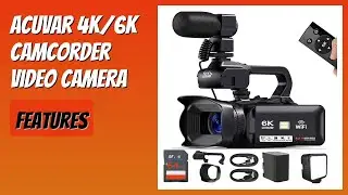 REVIEW (2026): Acuvar 4K/6K Camcorder Video Camera. Features