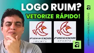 Como Melhorar e Vetorizar um Logo de Baixa Qualidade (RÁPIDO E FÁCIL)