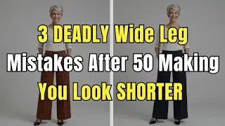 STOP Wearing These Pants! They Make You Look SHORTER (Wide Legs Explained)