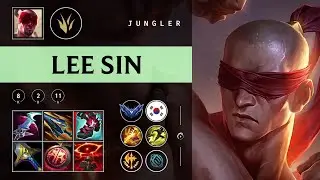 Lee Sin Jungle vs Lillia - KR Diamond Patch 25.24