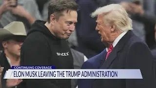 Elon Musk leaving Trump administration