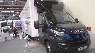 Iveco Daily Natural Power Spier Athlet Refrigerated Lorry Truck (2019) Exterior and Interior