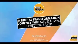 Innovation from Within with Melissa Saw, Bayer at the Online Digital Transformation Conference
