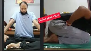 Online yoga class | Student&rsquo;s practices |