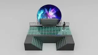 Immersive Flying Dome Cinema Model Experience | Virtual Reality Showcase