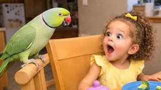 The Sweetest Parrot Moment With A Baby&hellip; You&rsquo;ll Cry 🥹🦜👶 | Heart-Melting Parrot Moments ❤️