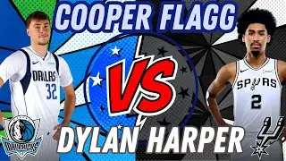 Cooper Flagg vs Dylan Harper: NBA Summer League Highlights & Analysis - #1 vs #2 Pick Breakdown