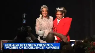 ABC7 anchor Cheryl Burton honored at Chicago Defender 'Women of Excellence' awards ceremony