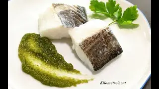 Bacall&agrave; a baixa temperatura amb pesto / Receptes de cuina