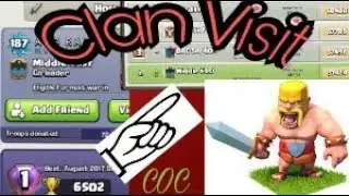 Visiting Top Clan Of The World. A B O R A K A N's Clan!-Clash Of Clans