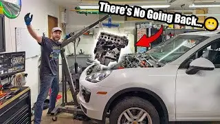 This Cheap Porsche Cayenne Just Became a Full Rebuild 😬