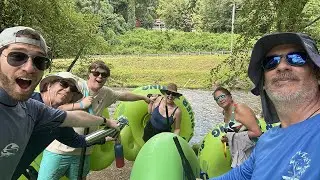 Tubing in Helen Georgia