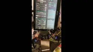 Self-Balancing Quadruped Spider Robot with ROS2 and Neon 3D GUI
