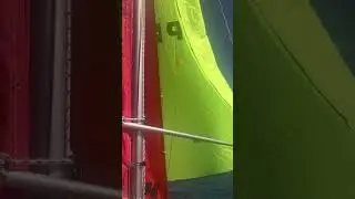 Spinnaker 1.  #mirrordinghy #sailing #enoshimaisland