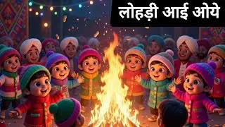 लोहड़ी आई ओये – बच्चों का प्यारा त्योहार गीत | Kids Lohri Rhymes| पंजाबी लोहड़ी राइम्स| 