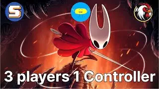 Hollow Knight Silksong 3 Players 1 Controller (Stream 8)
