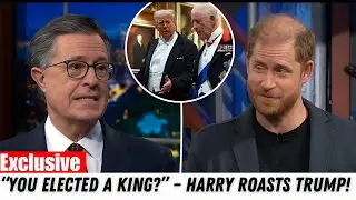 Prince Harry Roasts Trump on The Late Show &ndash; Surprise Christmas Skit 2025