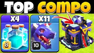 La MEILLEURE COMPO DRAGON HDV15 (META 2025) &ndash; Clash of Clans