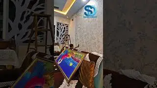 नया वॉलपेपर डिज़ाइन HALL #wall #decor #art #decorideas  AND BEDROOM 🛏️
