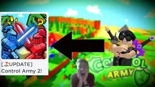 Today play a Roblox Control Army 2! ⚔️ New 🏖️UPDATE