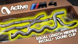 Active Autowerke BMW M4 G82 Midpipe | Install & Sound Clip
