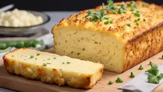 Keto Cheesy Cauliflower Bread | Low-Carb and Delicious