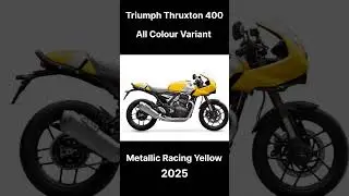 Newly Launched Triumph Thruxton 400 All Colour Variant