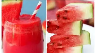 watermelon juice for weight Los and refreshing drink | tarbooz ka sharbat by HTMR recipes🍷