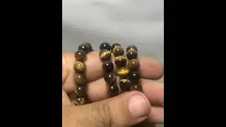 Natural Brown Tiger Eye Tasbih