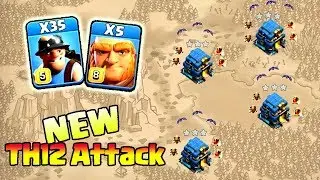 *NEW TH12 ATTACK* 35 Miner 3Star War Attack Strategy 2019 | Clash Of Clans