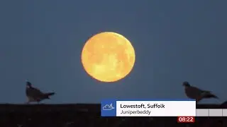 Weather Events - images, live shots, charts, records, Wolf Moon, La Nina (UK) - BBC - 06/01/2023 (a)