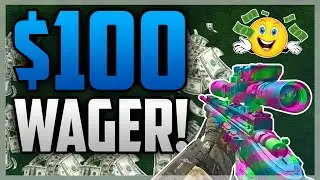 $100 ELITE WAGER vs @ExilityTM Sniper ONLY Challenge (REAL MONEY ELITE WAGER)