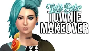 The Sims 4: Townie Makeover || Yuki Behr