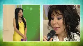Birlliant Dadaşova Rafael Dadaşovun kadırlarına baxaraq göz yaşlarını saxlaya bilmədi (Şou ATV)