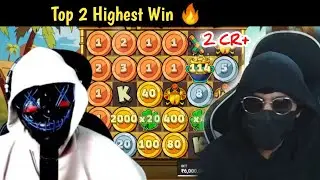 Top 2 Highest Win on Stake India | 2 crore+ slots win | max win