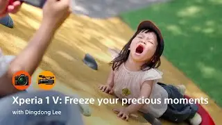 Xperia 1 V: Freeze your precious moments with Dingdong Lee