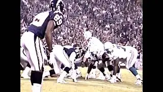 San Diego Chargers Qualcomm Stadium Raw Field Footage November 5th 1995