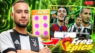 🔴 LIVE - SIGNING FREE EPICS ON THE RTG!! 🔥 100% FREE SQUAD | EFOOTBALL 2026 #INDOSQUAD