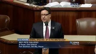 Gallego Highlights Socorro during 