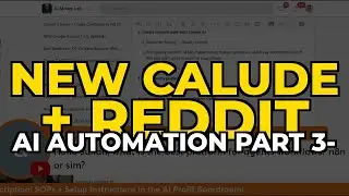 NEW CALUDE + REDDIT AI AUTOMATION PART 3-