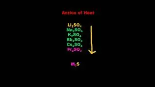 Alkali Metal Sulfates: Unveiling the Secrets of Thermal Stability!