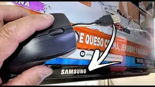Esto pasa si conecto un mouse a un TV Samsung