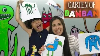 Garten of Banban   colorindo personagens