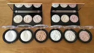 Comparison Review / Makeup Revolution & Makeup Revolution Highlighters