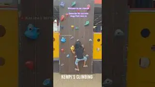 Kempi&rsquo;s First Adventure Climb 🧗&zwj;♀️ #shorts #ytshorts #kalidasmythri #vlogs