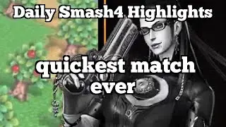 Daily Smash4 Highlights: quickest match ever