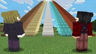 IF YOU CHOOSE THE WRONG STAIR, YOU DIE! - Minecraft